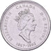 Canadá, Elizabeth II, 25 Cents, 1992, Royal Canadian Mint, Níquel, AU(50-53)