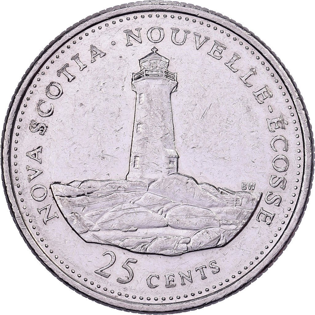 Canadá, Elizabeth II, 25 Cents, 1992, Royal Canadian Mint, Níquel, AU(50-53)