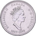 Canadá, Elizabeth II, 25 Cents, 1992, Royal Canadian Mint, Níquel, AU(55-58)