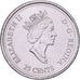 Canadá, Elizabeth II, 25 Cents, 1999, Royal Canadian Mint, Níquel, AU(55-58)