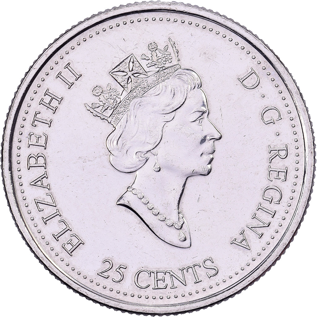Canada, Élisabeth II, 25 Cents, 1999, Royal Canadian Mint, Nickel, SUP, KM:346