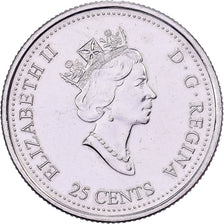 Canada, Élisabeth II, 25 Cents, 1999, Royal Canadian Mint, Nickel, SUP, KM:346