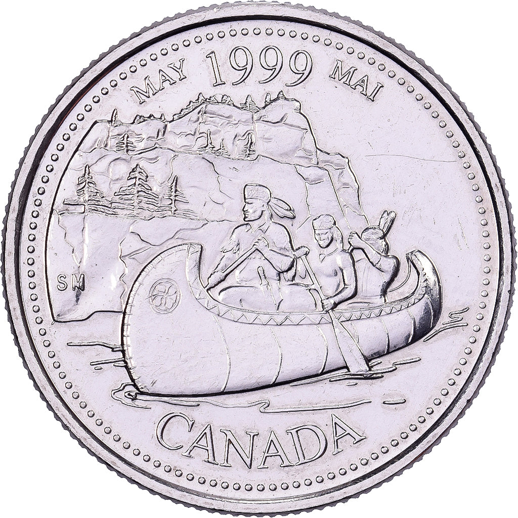 Canada, Élisabeth II, 25 Cents, 1999, Royal Canadian Mint, Nickel, SUP, KM:346