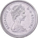 Canadá, Elizabeth II, 25 Cents, 1873-1973, Royal Canadian Mint, Níquel