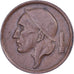 België, Baudouin I, 20 Centimes, 1954, Brussels, Bronzen, ZF, KM:147.1