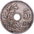 Belgien, Leopold II, 5 Centimes, 1906, Brussels, Kupfer-Nickel, S+, KM:55
