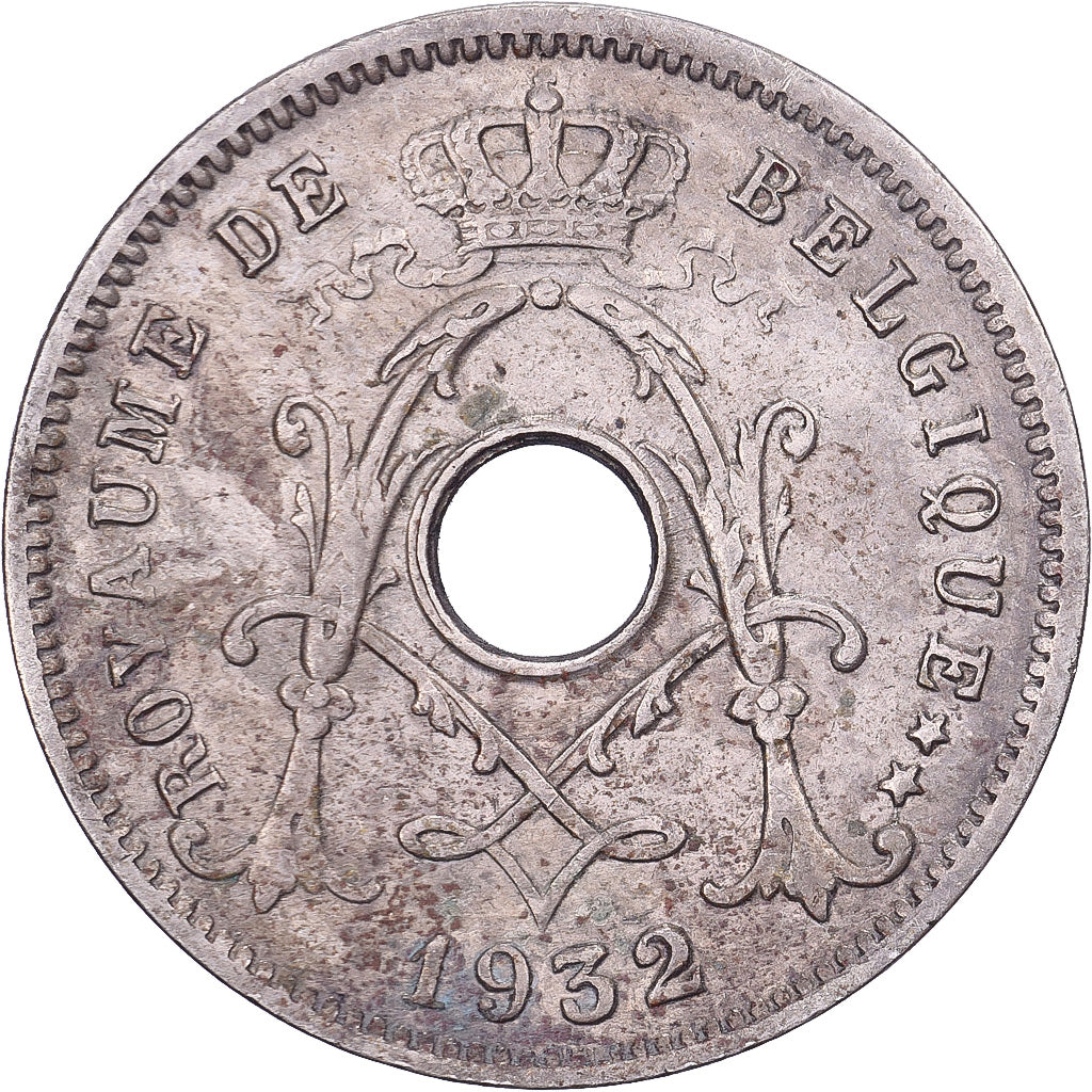 Belgique, Albert I, 5 Centimes, 1932, Bruxelles, Cupro-nickel, TTB, KM:66