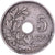 Belgique, Albert I, 5 Centimes, 1922, Bruxelles, Cupro-nickel, TTB, KM:66
