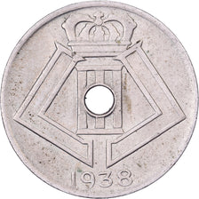 Belgium, Leopold III, 5 Centimes, 1938, Brussels, Nickel-brass, EF(40-45)