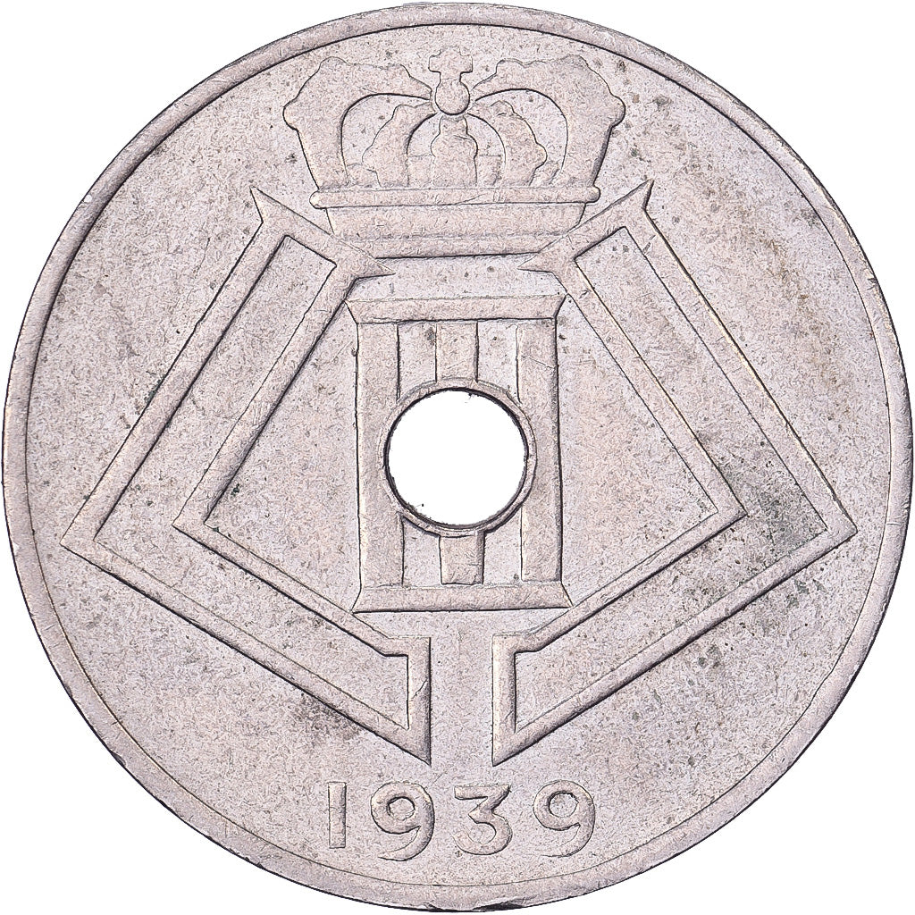 Belgique, Leopold III, 10 Centimes, 1939, Bruxelles, Nickel-Cuivre, TTB+