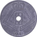 Belgique, Leopold III, 5 Centimes, 1941, Bruxelles, Zinc, TTB, KM:123