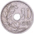 Belgium, Albert I, 10 Centimes, 1927, Brussels, Copper-nickel, EF(40-45)