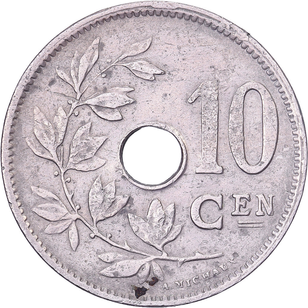 Belgium, Albert I, 10 Centimes, 1928, Brussels, Copper-nickel, EF(40-45), KM:86