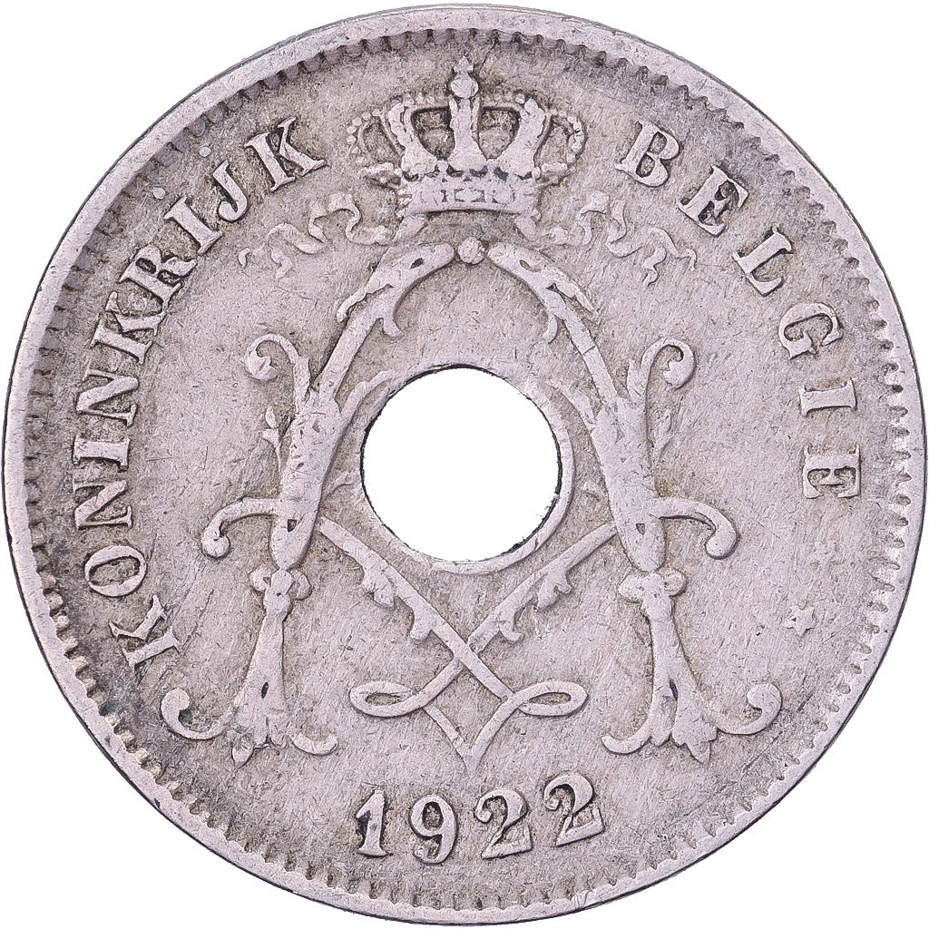 Belgique, Albert I, 10 Centimes, 1922, Bruxelles, Cupro-nickel, TTB, KM:86