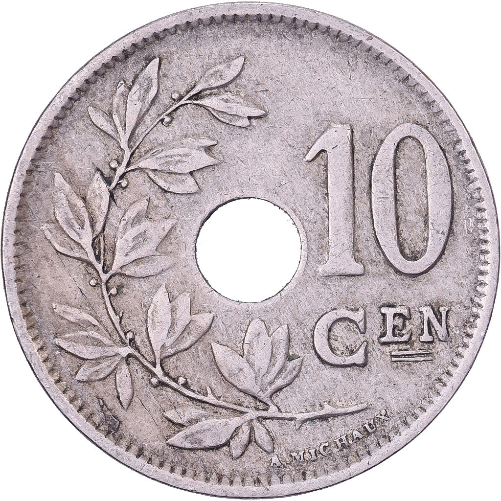 Belgique, Albert I, 10 Centimes, 1922, Bruxelles, Cupro-nickel, TTB, KM:86