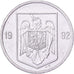 Roemenië, 5 Lei, 1992, Nickel plated steel, ZF+, KM:114