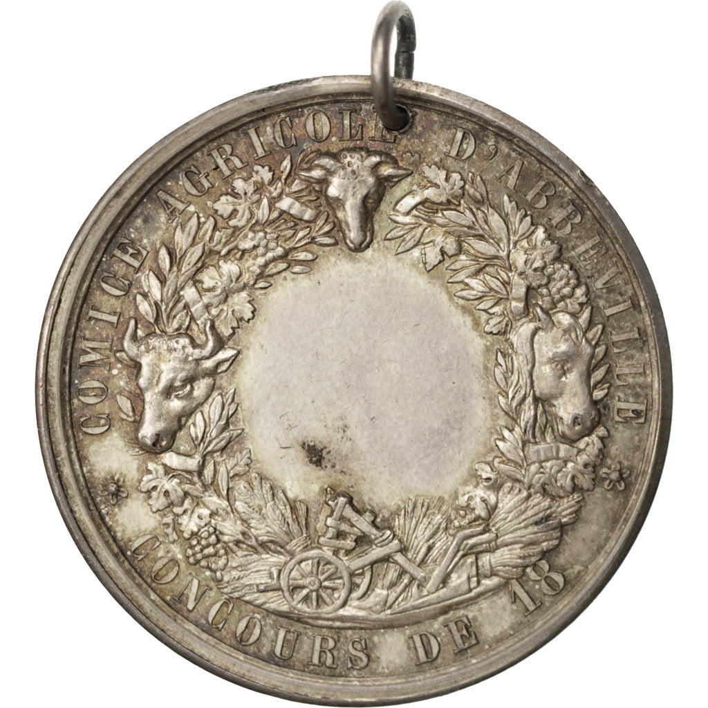 France, Médaille, French Third Republic, Argent, Bescher, SUP