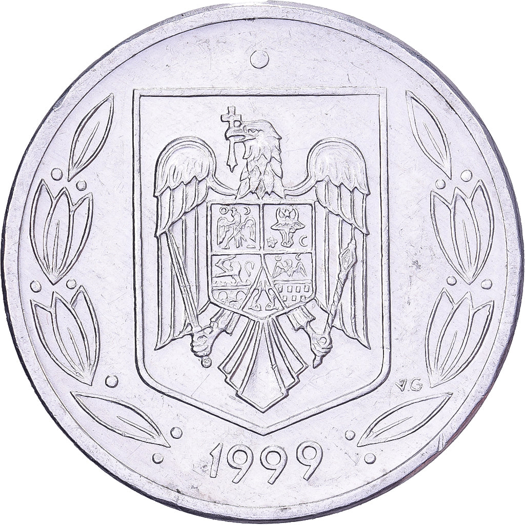 Romania, 500 Lei, 1999, Alluminio, BB+, KM:145