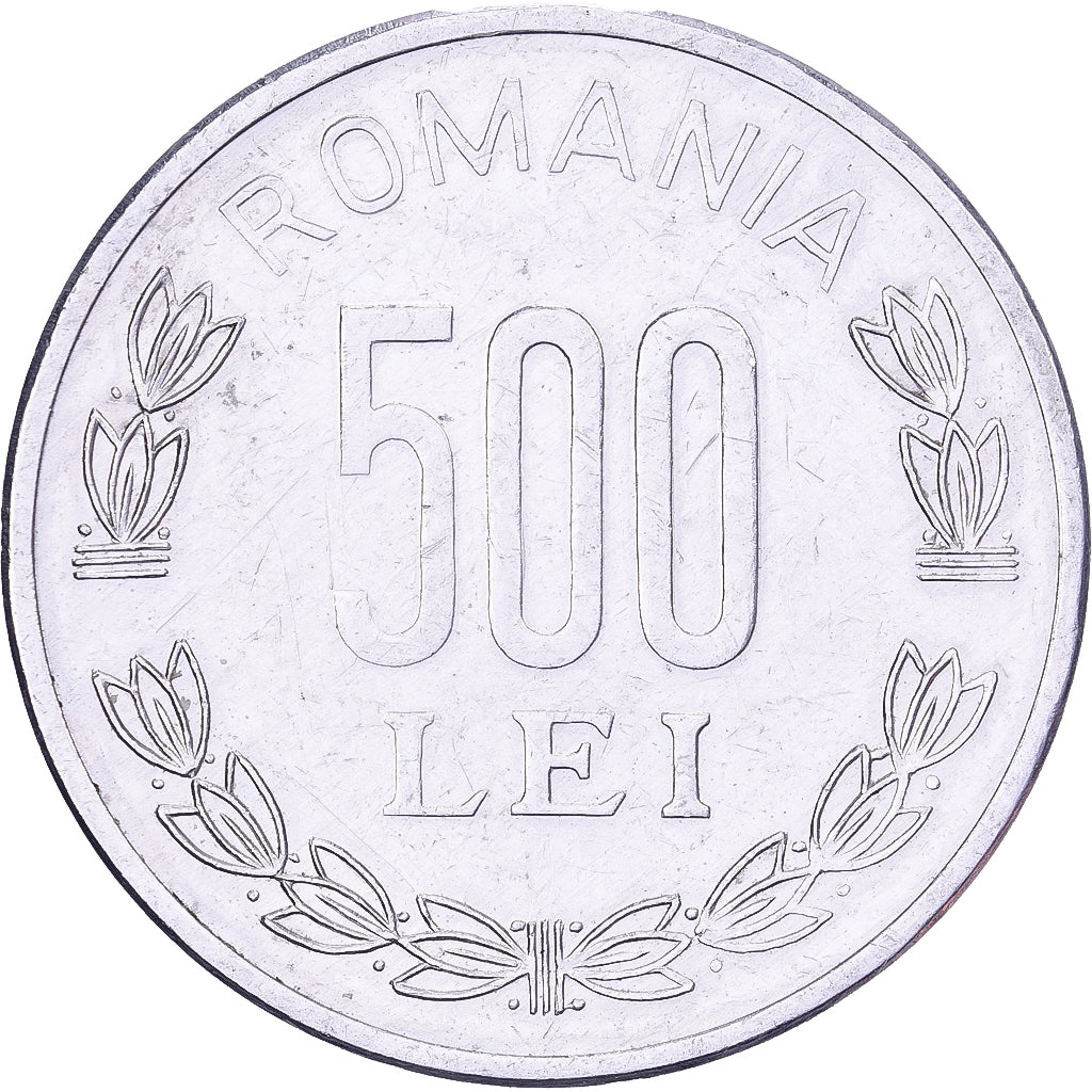 Romania, 500 Lei, 1999, Alluminio, BB+, KM:145