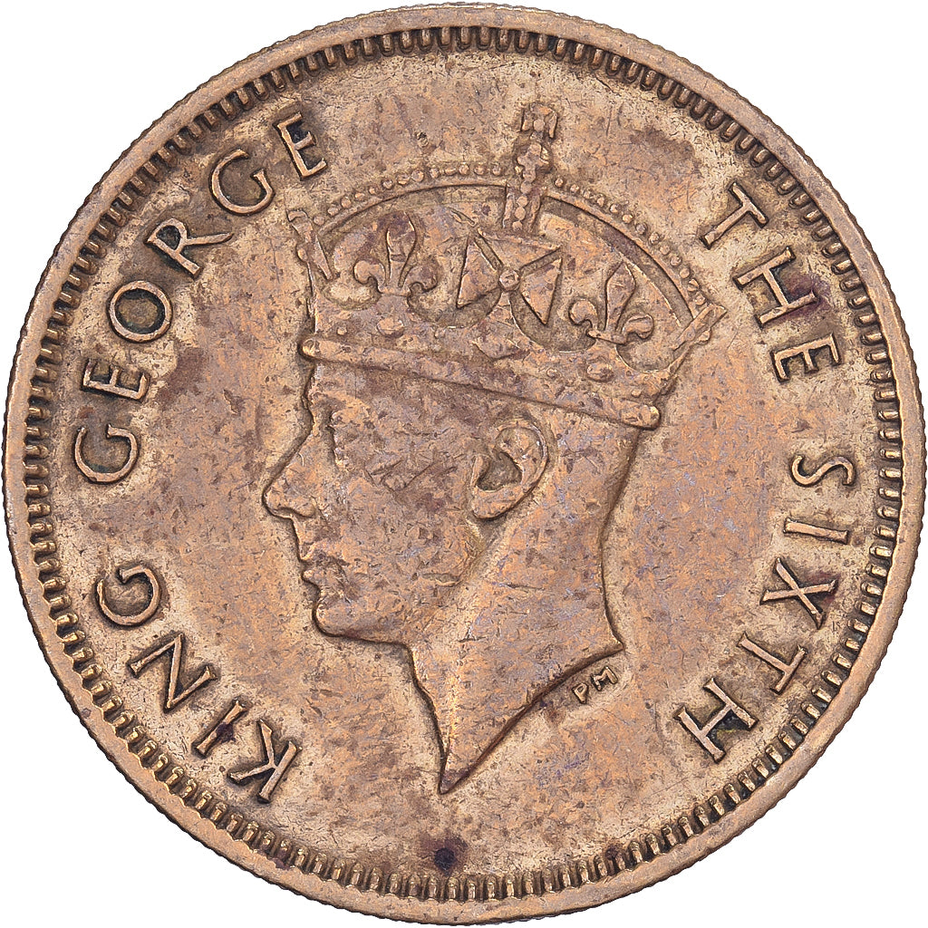 Hong Kong, George VI, 10 Cents, 1950, Nickel-Cuivre, TTB, KM:25