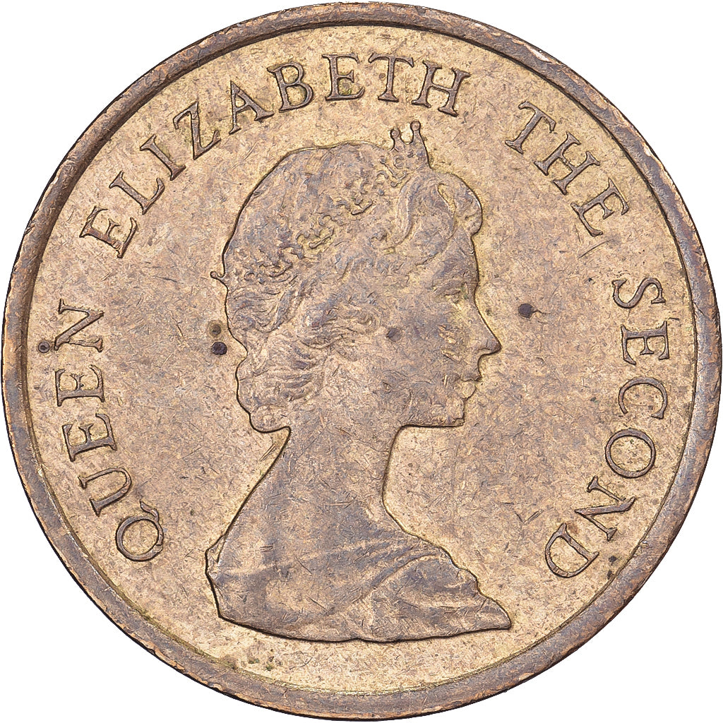 Hong Kong, Élisabeth II, 10 Cents, 1982, Nickel-Cuivre, TTB+, KM:49