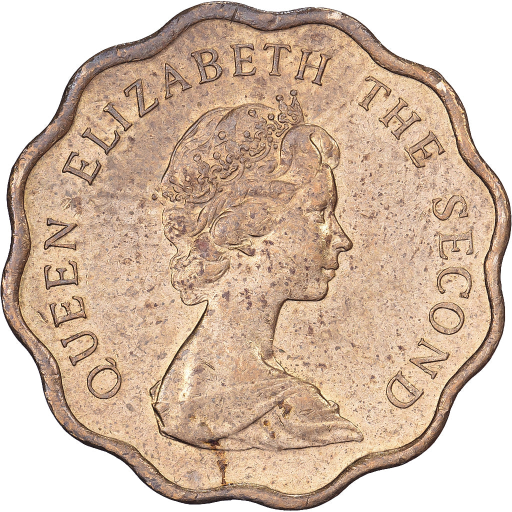 Hong Kong, Elizabeth II, 20 Cents, 1978, Nickel-brass, AU(50-53), KM:36