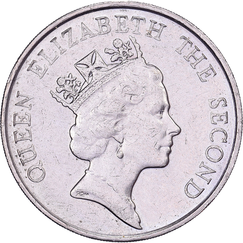 Hong Kong, Elizabeth II, 5 Dollars, 1988, Rame-nichel, SPL-, KM:56