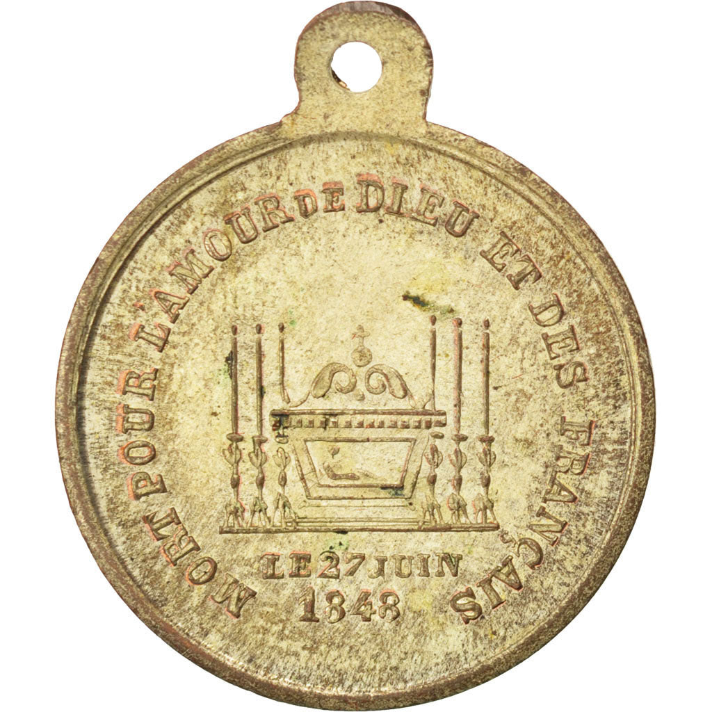 Francia, medalla, Louis Philippe I, 1848, Cobre, MBC+