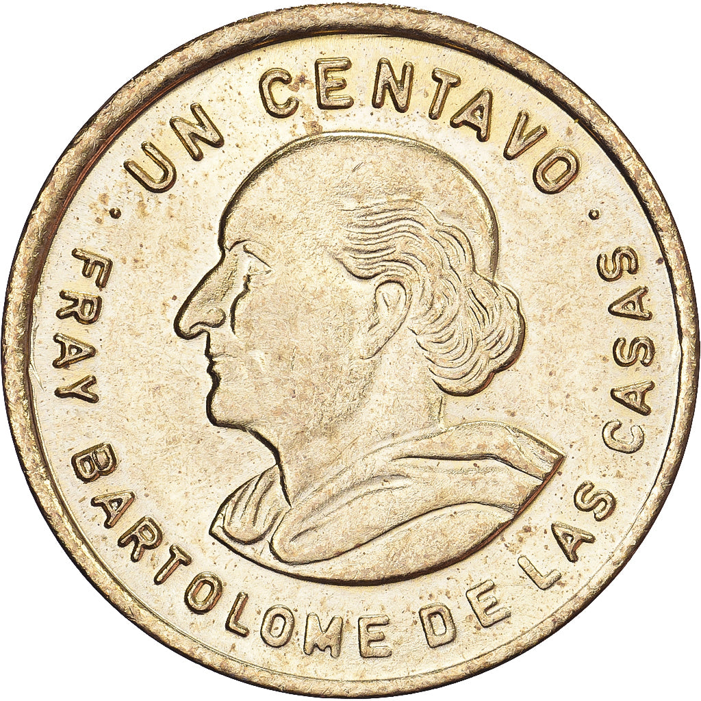 Guatemala, Centavo, Un, 1990, Brass, AU(55-58), KM:275.3