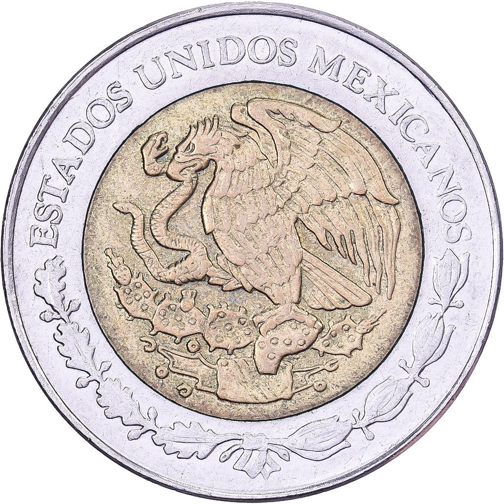 Mexico, Nuevo Peso, 1993, Mexico City, Bi-Metallic, AU(50-53), KM:550