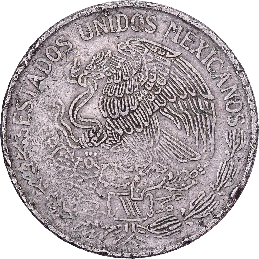 México, Peso, 1975, Mexico City, Cobre-níquel, EF(40-45), KM:460
