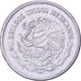 México, 5 Centavos, 1992, Mexico City, Aço Inoxidável, AU(55-58), KM:546