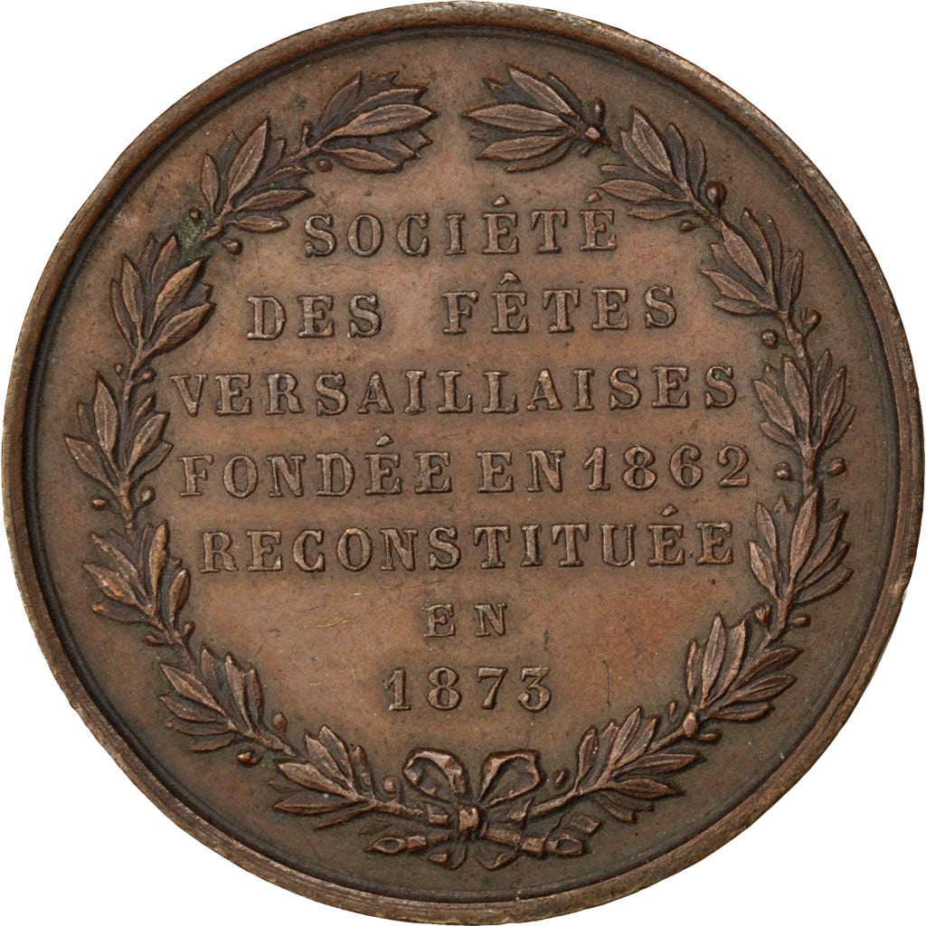 Frankreich, Medaille, French Third Republic, 1873, Kupfer, VZ