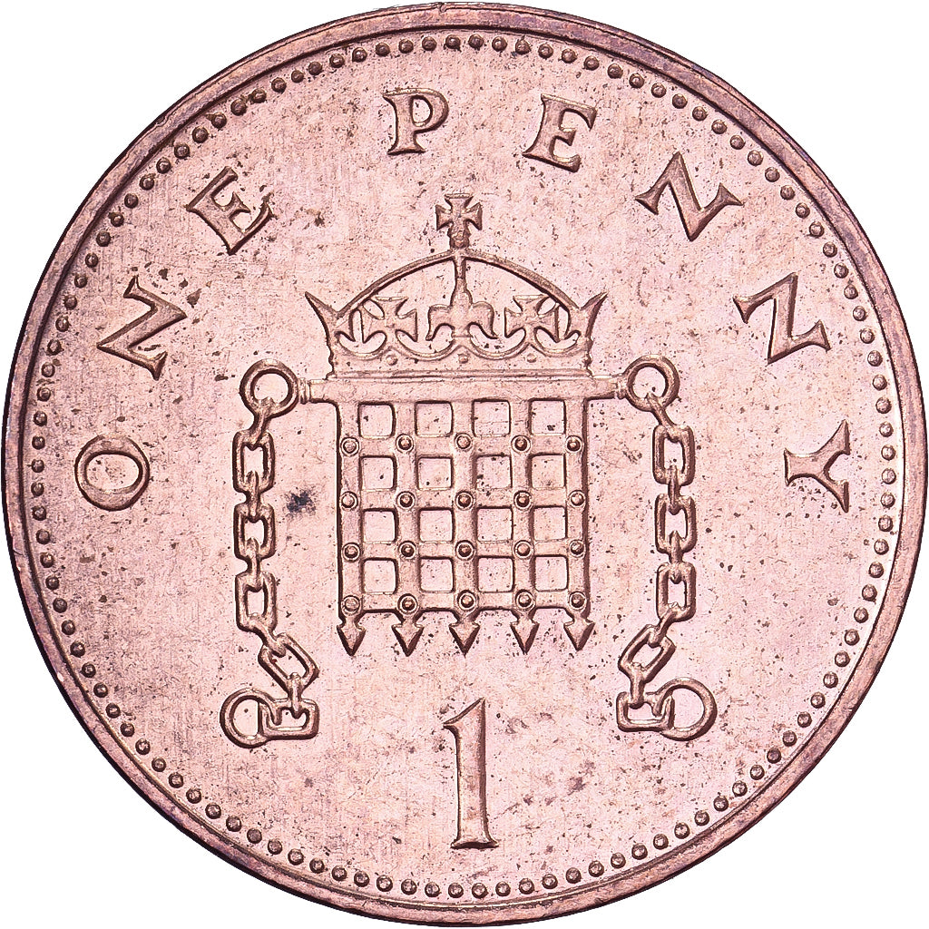 Großbritannien, Elizabeth II, Penny, 1995, Copper Plated Steel, VZ, KM:935a