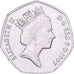 Grã-Bretanha, Elizabeth II, 50 Pence, 1997, Cobre-níquel, AU(50-53), KM:940.2