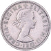 Groot Bretagne, Elizabeth II, 6 Pence, 1965, Cupro-nikkel, ZF, KM:903