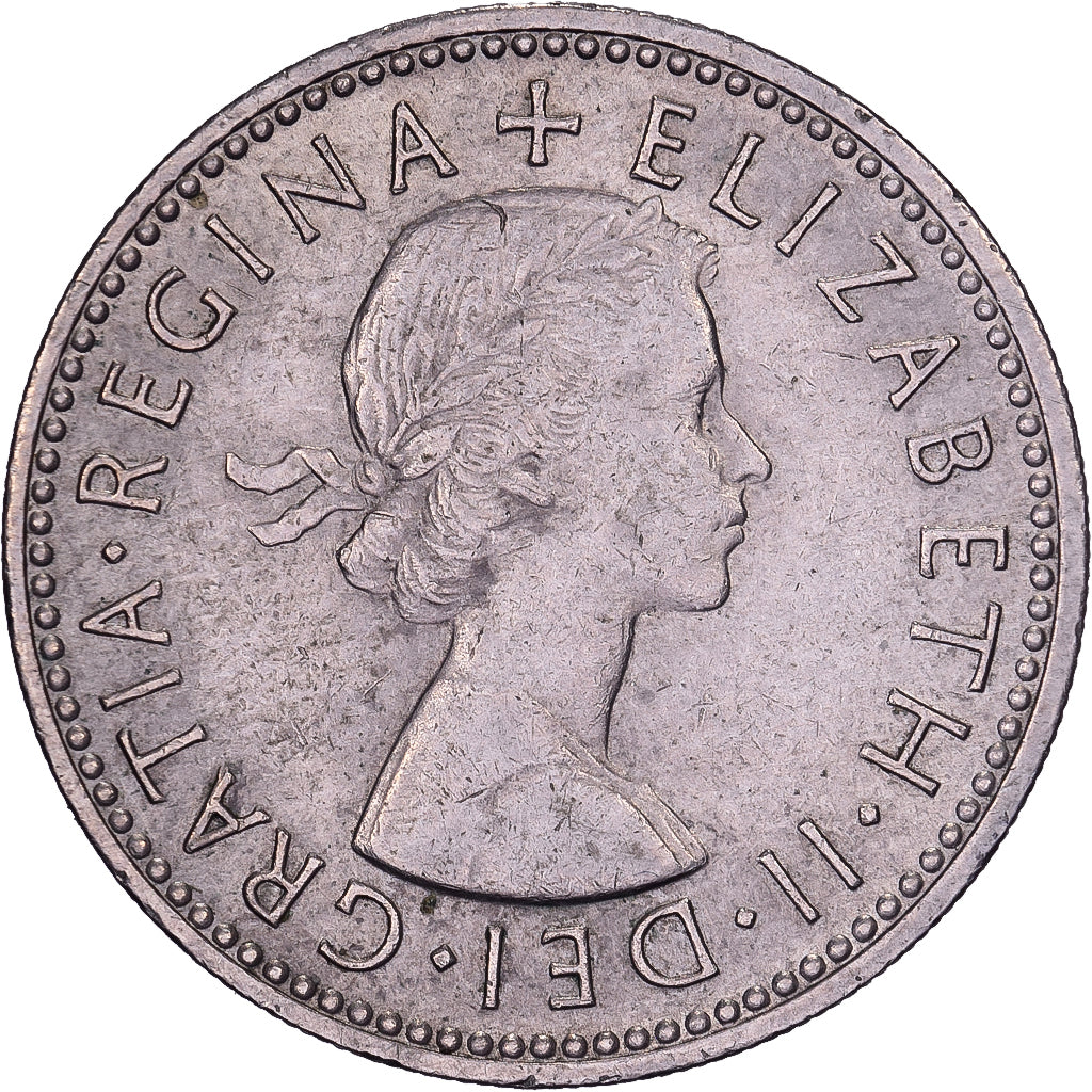 Gran Bretaña, Elizabeth II, Shilling, 1966, Cobre - níquel, MBC, KM:904