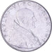 CIDADE DO VATICANO, Paul VI, 50 Lire, 1963, Rome, Aço Inoxidável, AU(55-58)