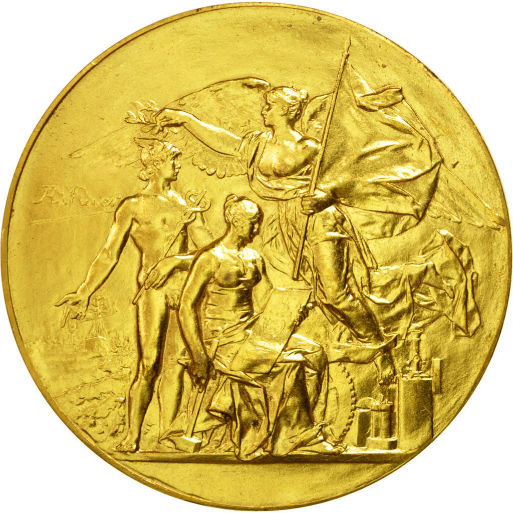 Francja, medal, Trzecia Republika Francuska, 1932, Brązowy, Rivet, AU(55-58)