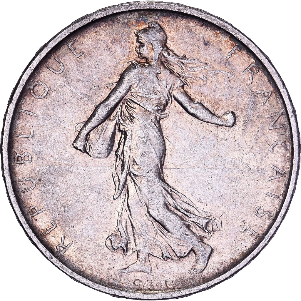 France, 5 Francs, Semeuse, 1961, Paris, Argent, TTB, KM:926