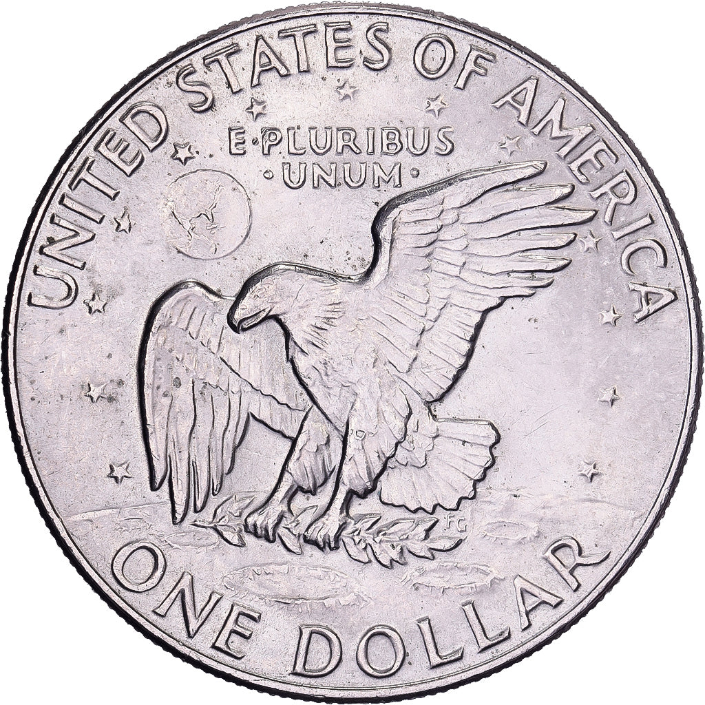 Verenigde Staten, Dollar, Eisenhower, 1977, U.S. Mint, Copper-Nickel Clad