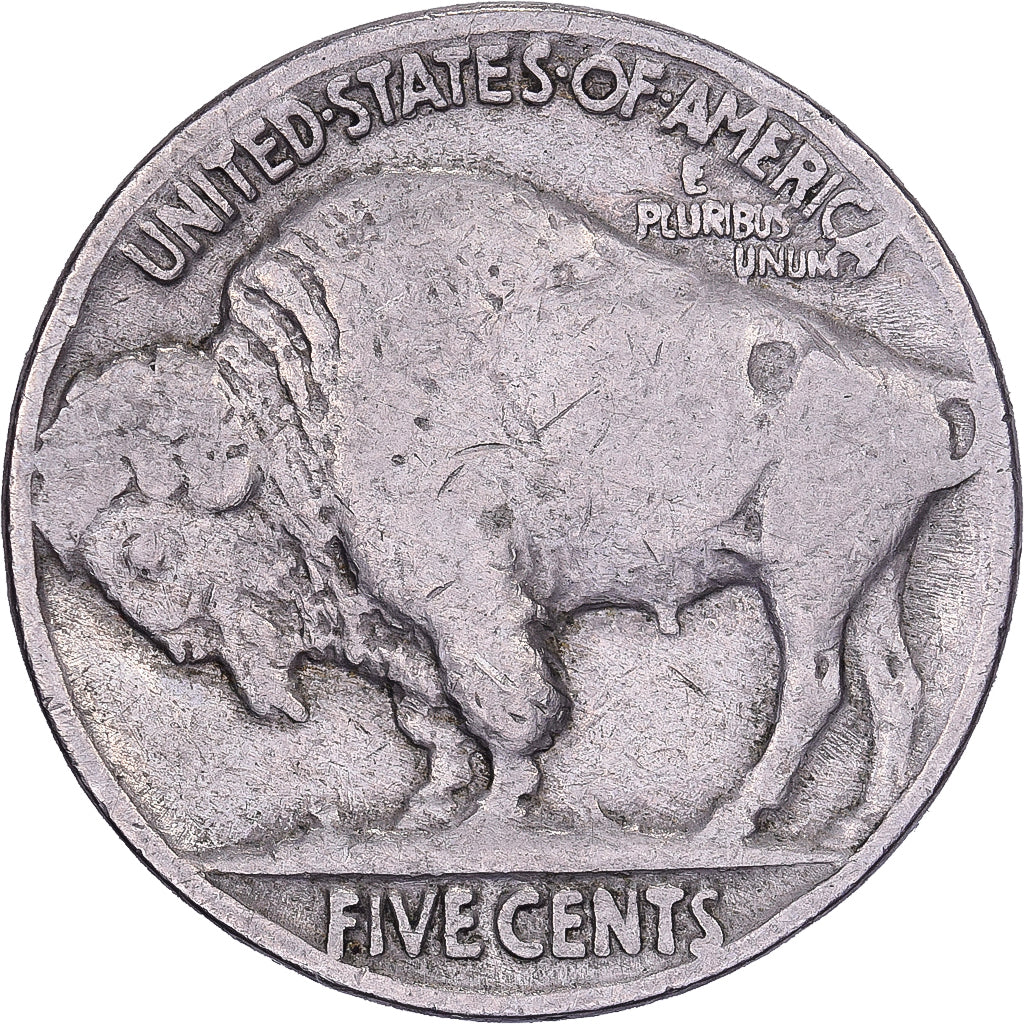 États-Unis, 5 Cents, Buffalo Nickel, 1937, U.S. Mint, Cupro-nickel, TTB, KM:134