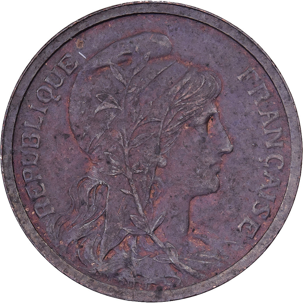 Francia, Centime, Dupuis, 1899, Paris, Bronce, MBC, Gadoury:90, KM:840