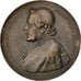 França, medalha, Segunda República Francesa, 1851, Cobre, Montagny, EF(40-45)