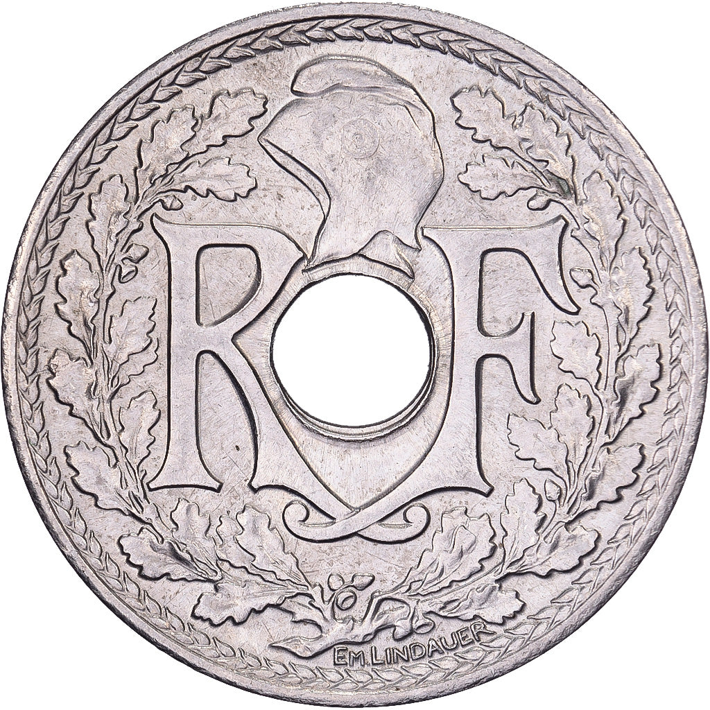 France, 25 Centimes, Lindauer, .1939., Paris, Nickel-Bronze, TTB+, Gadoury:381