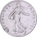 Francia, 50 Centimes, Semeuse, 1915, Paris, Argento, BB+, Gadoury:420, KM:854