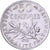 Francia, 50 Centimes, Semeuse, 1915, Paris, Argento, BB+, Gadoury:420, KM:854