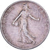Francia, 50 Centimes, Semeuse, 1919, Paris, Argento, BB+, Gadoury:420, KM:854