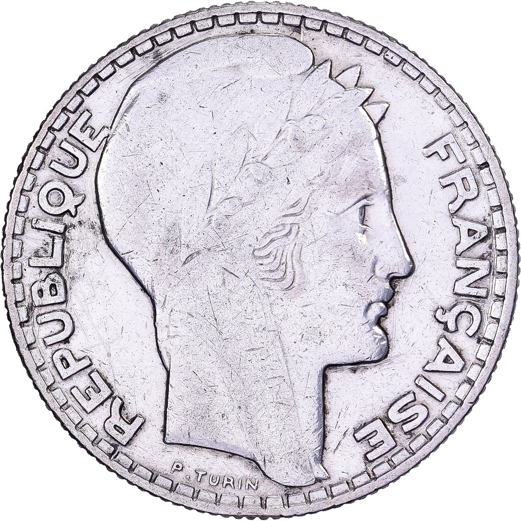 Frankreich, 10 Francs, Turin, 1931, Paris, Silber, SS, Gadoury:801, KM:878
