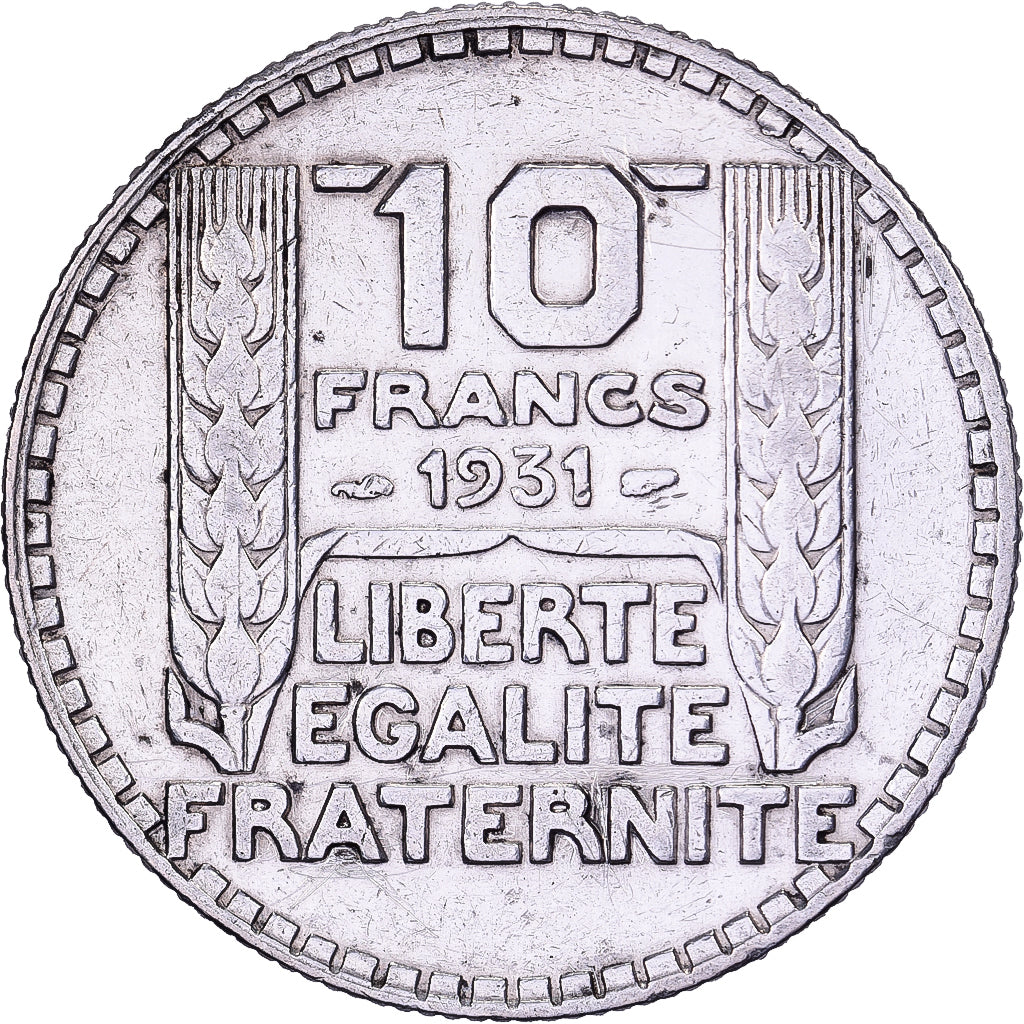 Frankreich, 10 Francs, Turin, 1931, Paris, Silber, SS, Gadoury:801, KM:878
